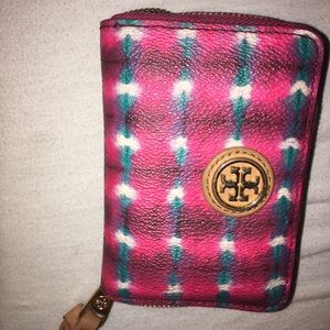 Tory Burch small keychain wallet